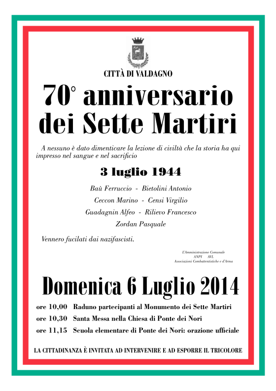 7 Martiri 2014