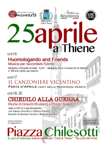 25 aprile 2014 Thiene