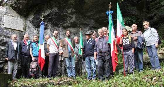 In Val Barbarena di Tonezza, dove Freccia fu ucciso