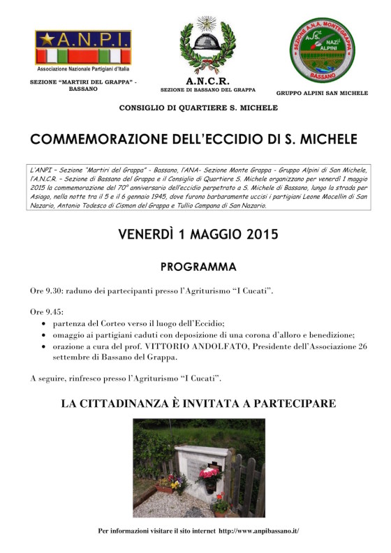 Manifesto San Michele 2015
