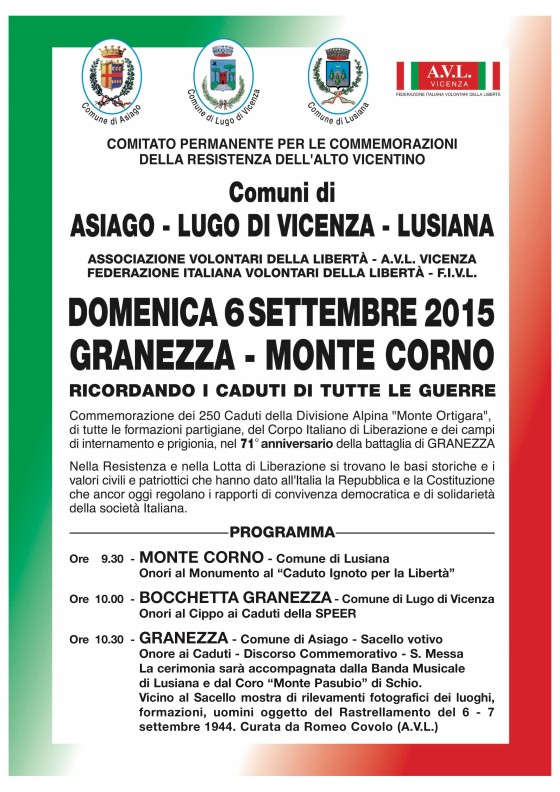 Manifesto Granezza 2015