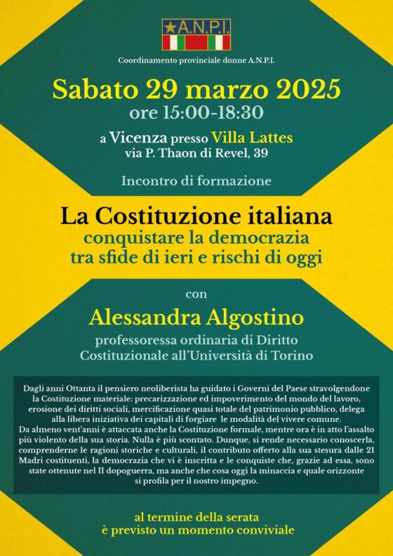 Algostino La Costituzione Italiana
