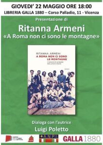 Ritanna Armeni presentazione libro