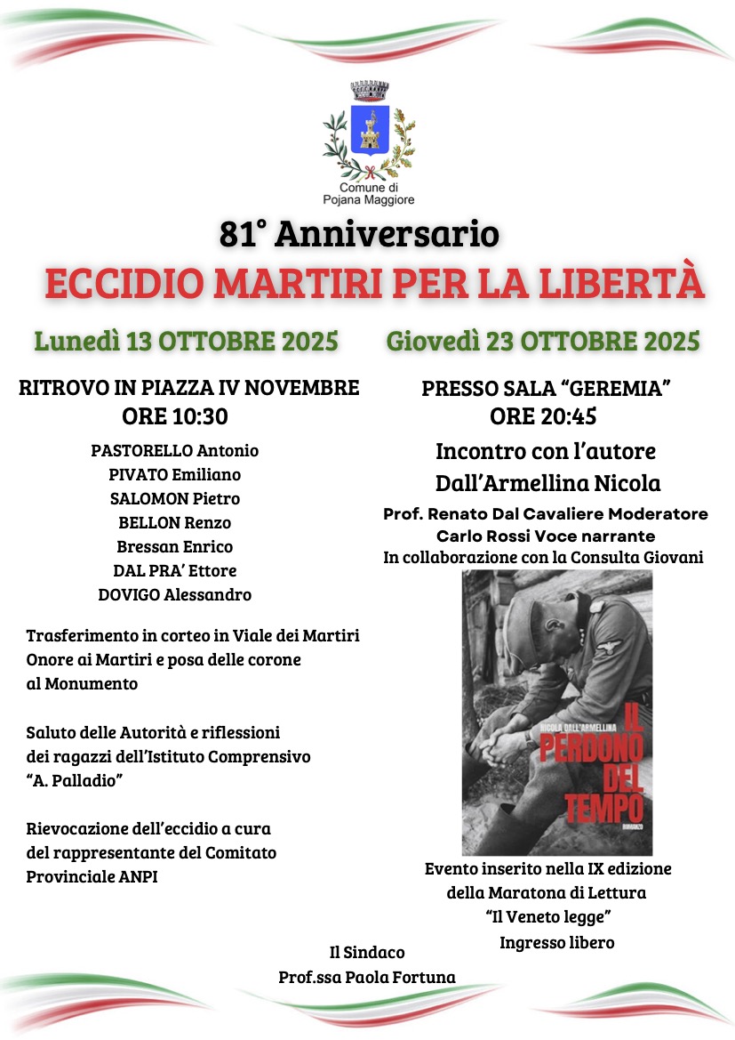 ccidio Martiri Pojana 2025
