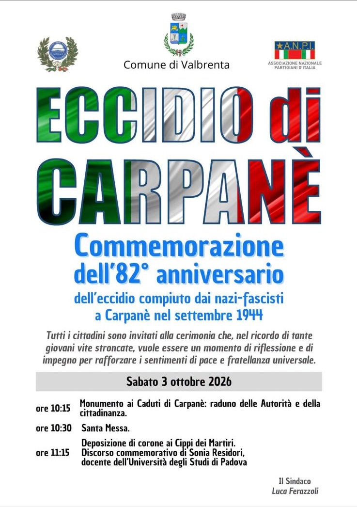 Eccidio Carpane 2026