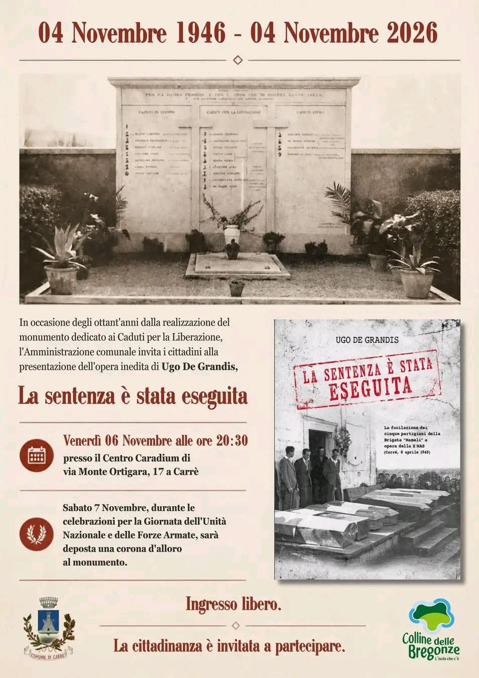 De Grandis - La sentenza eseguita