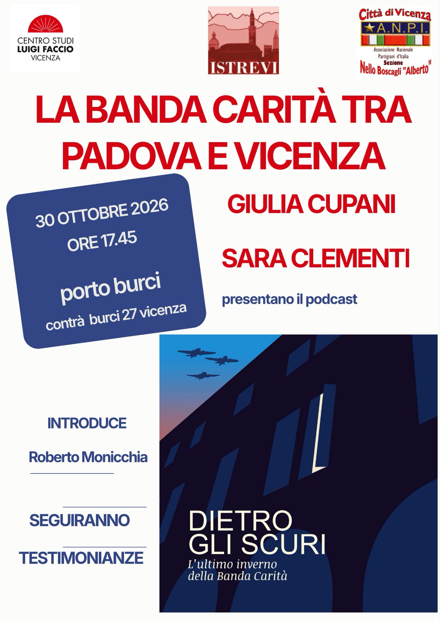 La banda Carità ott 2026